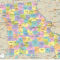 Detailed Political Map Of Missouri Ezilon Maps